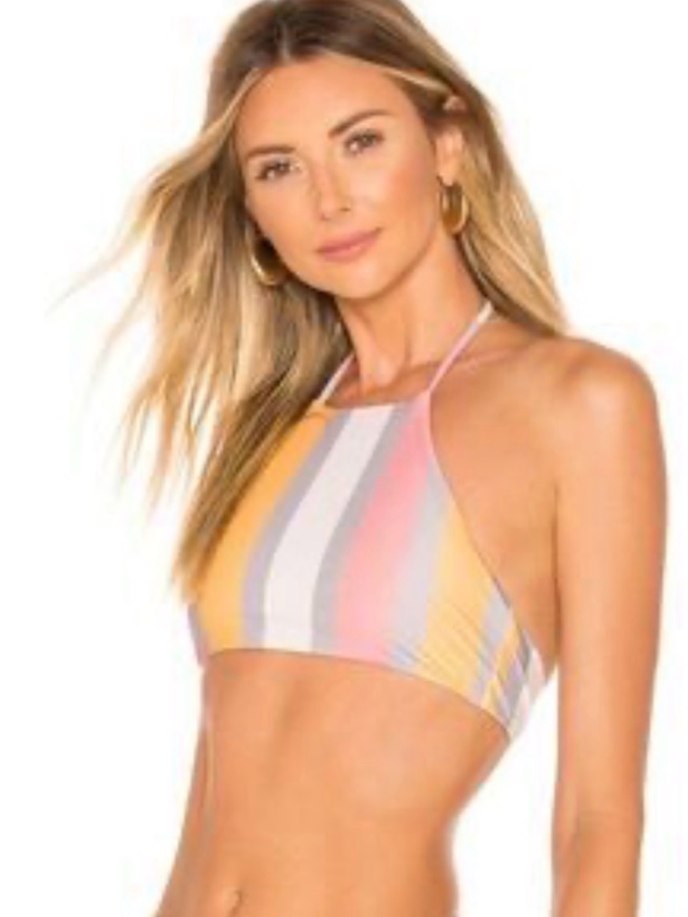 House of Harlow 1960 x Revolve Saros Stripe Swim Top